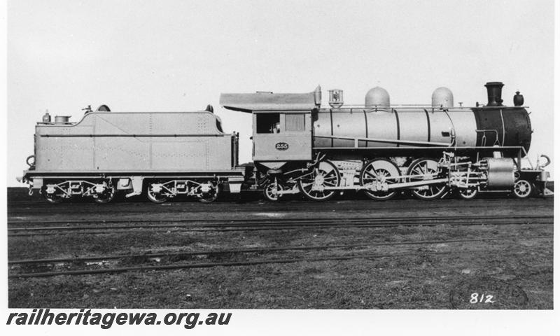 P00328
L class 255 in photographic grey livery, side view
