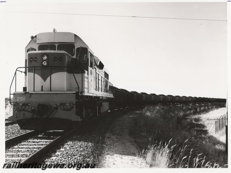 P00939
L class 251, in original livery, iron ore train
