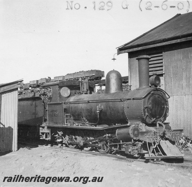 P01642
G class 129, side and front view, c1926

