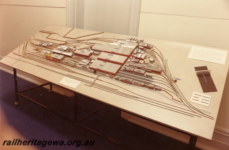 P03824
1 of 2 images of model of Midland Workshops, side view
