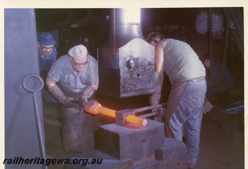 P04017
2 of 4 images, blacksmith apprentices, Midland Workshops
