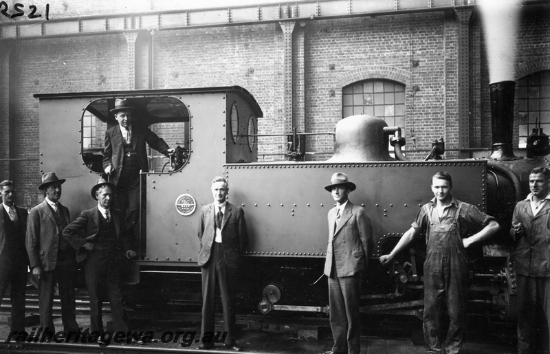 P04297
1 of 2, Sons of Gwalia steam locomotive 