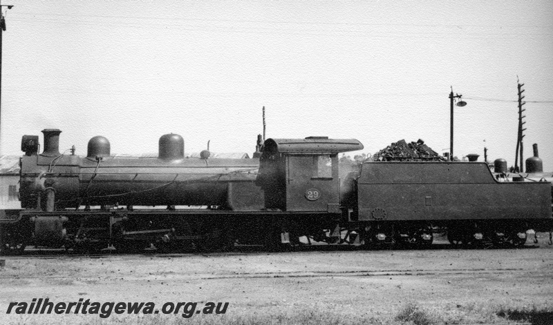 P04343
4 of 4, MRWA A class 29 steam locomotive, side view.
