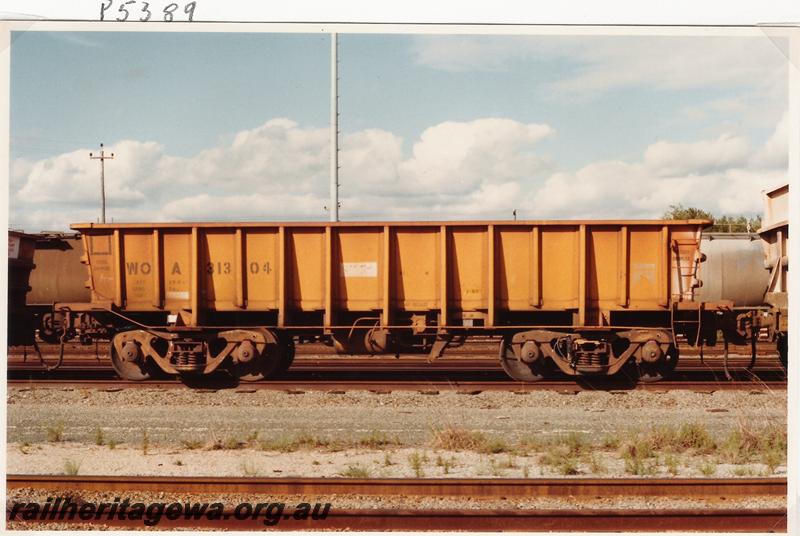 P05389
WOA class 31304, Standard Gauge Iron ore wagon, side view
