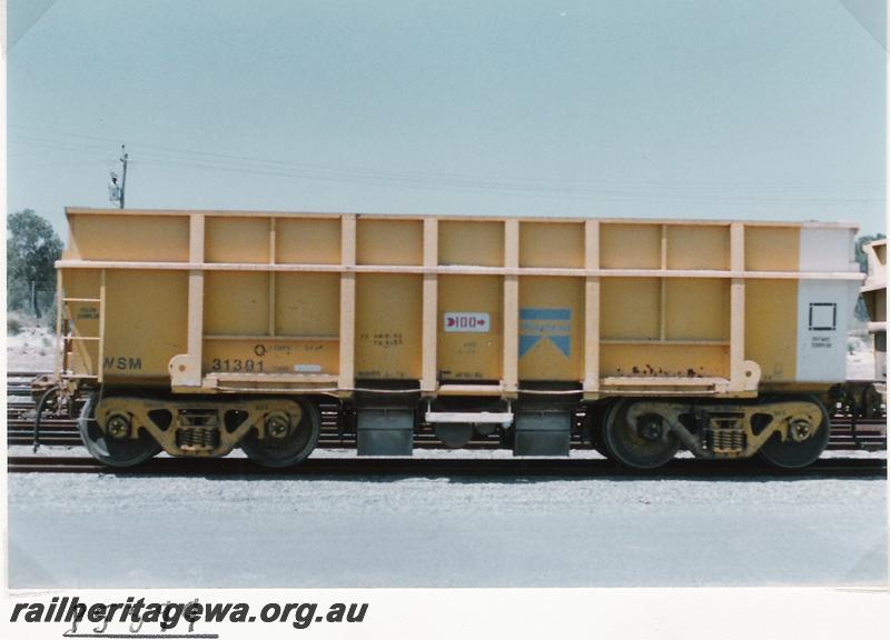 P05399
WSM class 31391, Standard Gauge ballast hopper converted from a WOB class Iron ore wagon
