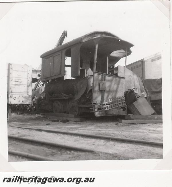 P05670
Golden Ridge Gold Mine Co. Krauss loco, Midland Workshops, E class cab placed upon the Krauss loco
