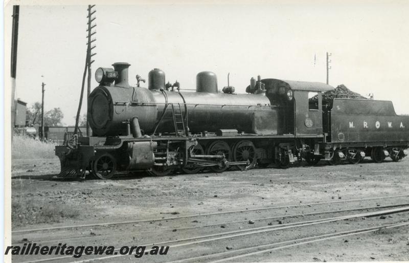 P05738
MRWA loco A class 24, front and side view
