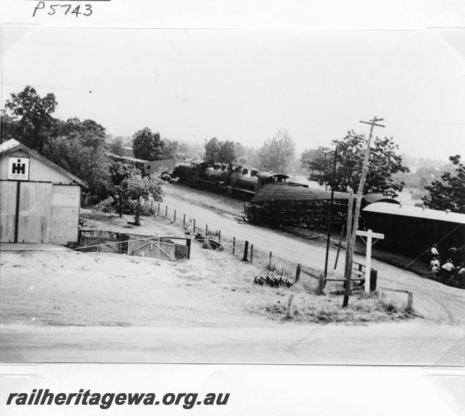 P05743
MRWA collision and derailment between D class 19 and A class 25, Gingin, MR line
