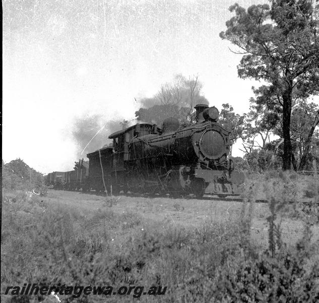 P06113
F class, heading west out of Collie, BN line, goods train
