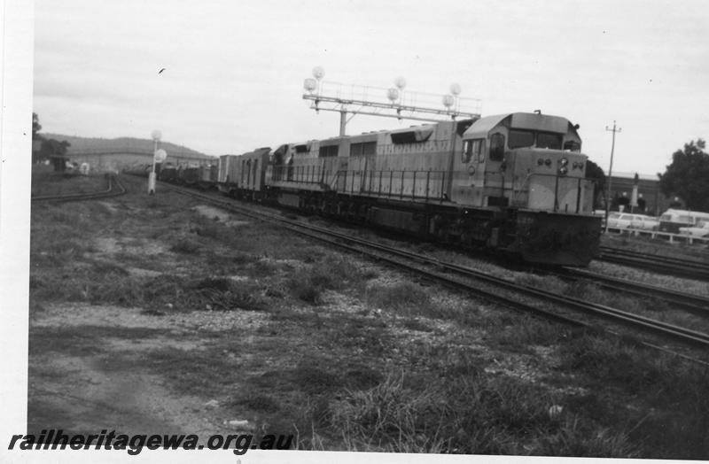 P06409
Double headed L classes on freight train, Midland, bound for Forrestfield
