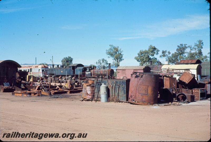P06838
Overall view of the Salvage Yard, Midland Workshops, ADE class 449 