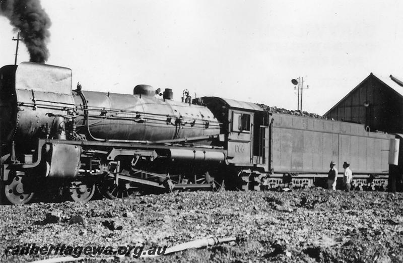 P06900
Commonwealth Railways (CR) C class 66, Kalgoorlie, side view.
