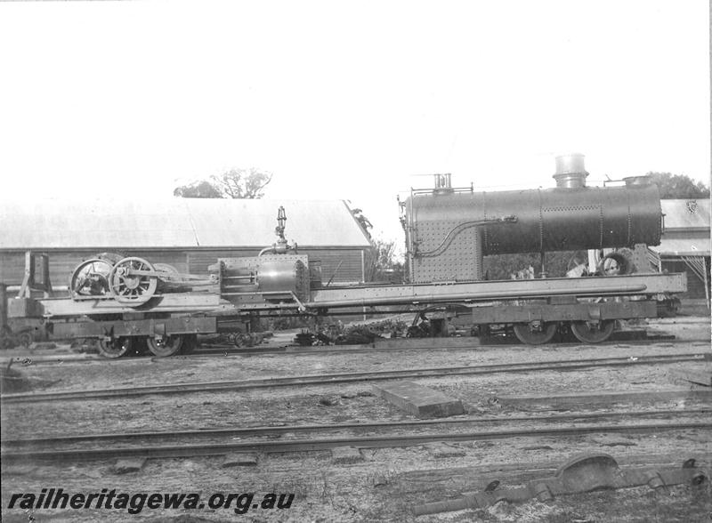 P07106
Millars steam log hauler, No.6, converted from loco 