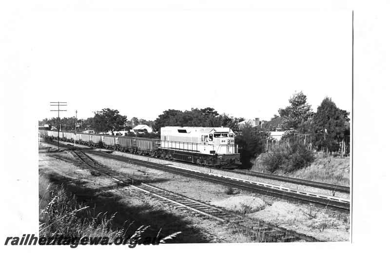 P07711
L class 251, Bellevue, bound for Koolyanobbing with empty iron ore train. This was the units initial iron ore revenue service
