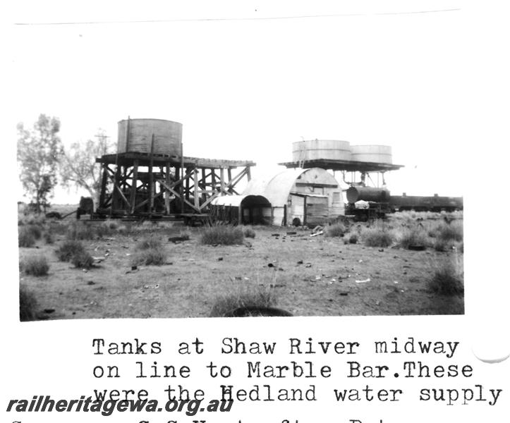 P07728
Water towers, Shaw River, PM line
