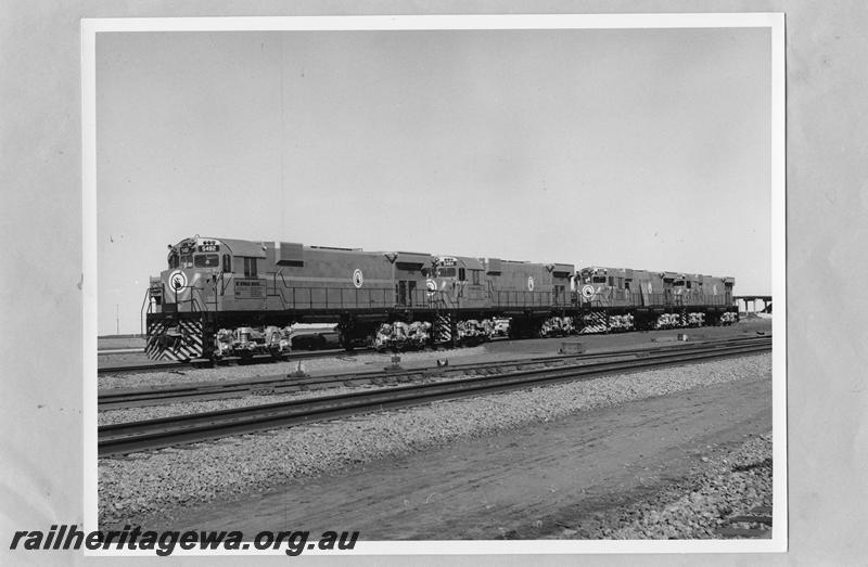 P07840
Mount Newman M636 class locos No.5482, 5484, 5480, 5481, Nelson Point

