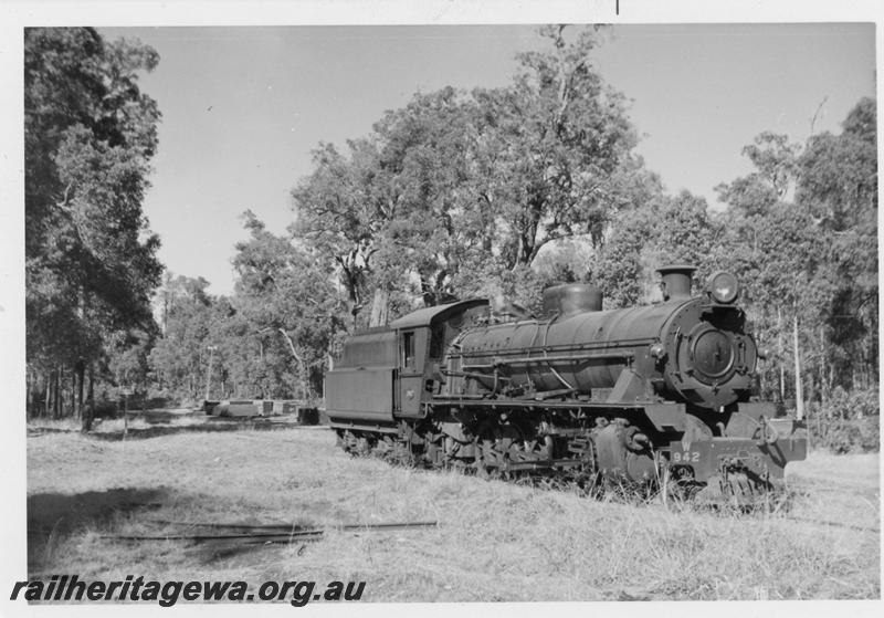 P08096
W class 942, Nannup, WN line, tender equipped with 