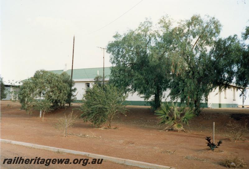 P08588
Yalgoo, station building, view from road side, NR line.
