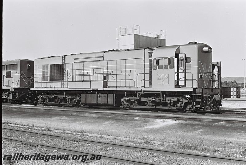 P09030
K class 204, Forrestfield Yard, side and front view
