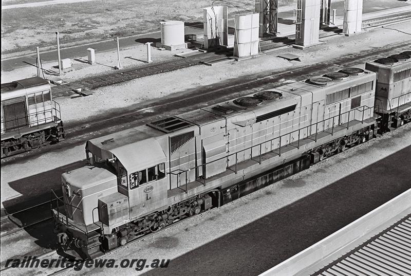 P09034
L class, washing plant, Forrestfield Yard, front and side view, elevated view taken from the control tower268
