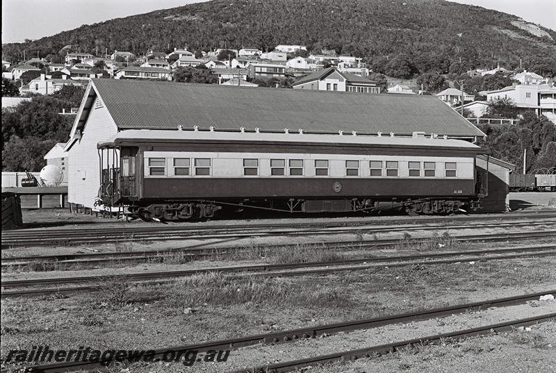 P09100
AL class 414 inspection carriage, Albany yard, GSR line, end and side view
