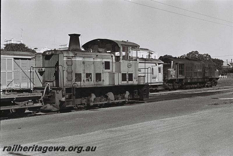 P09257
TA class 1808, Katanning, GSR line, front and side view, shunting.

