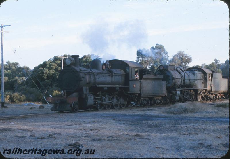 P09638
F class, S class return to Collie from Western No 2 Mine. BN line.
