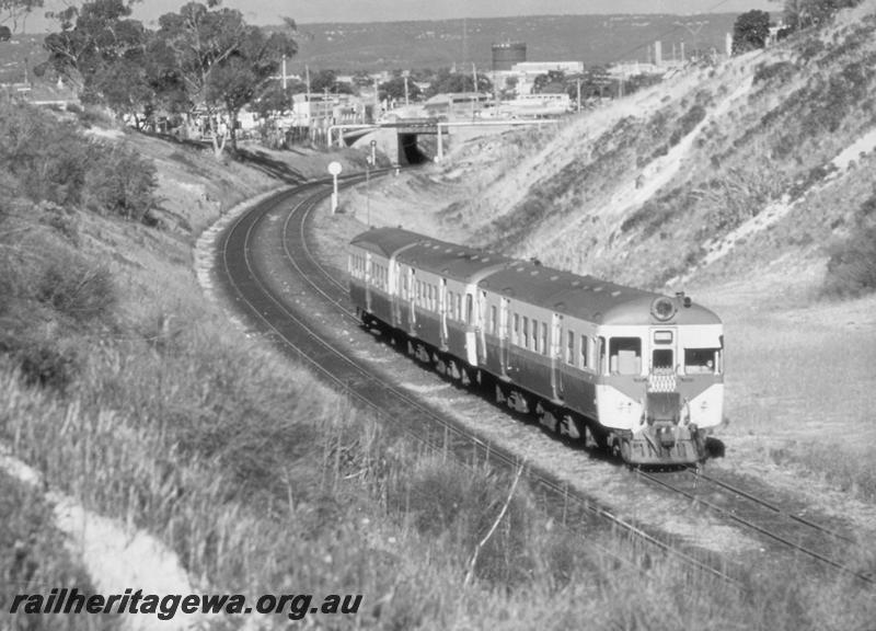 P10021
ADG/ADG/ADA railcar set, Leederville Bank heading towards Fremantle

