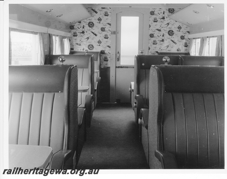 P10529
AYS class buffet car, with passenger seating, as used on The Kalgoorlie Express on the narrow gauge EGR line.
