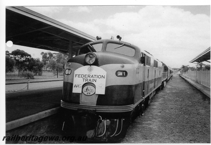 P10982
Commonwealth Railways (CR) GM class 1 on 