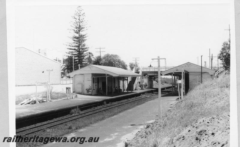 P11042
Station buildings, Swanbourne, view from the up side looking across the tracks
