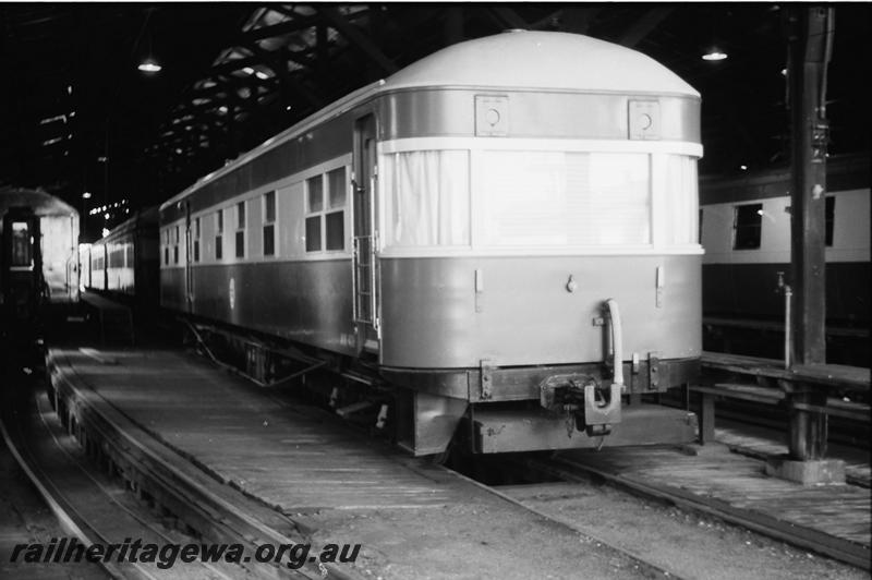 P11094
AN class 413 Vice Regal Carriage, observation end view, Perth Carriage Sheds
