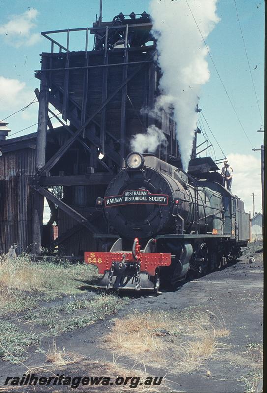P11753
S class 546, coaling plant, Brunswick Junction. SWR line.

