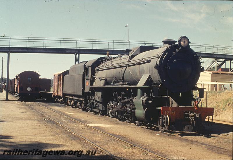P11848
V class 1215, Narrogin yard. GSR line.

