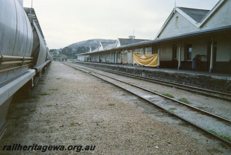 P12083
Station building, Albany, GSR line, trackside view
