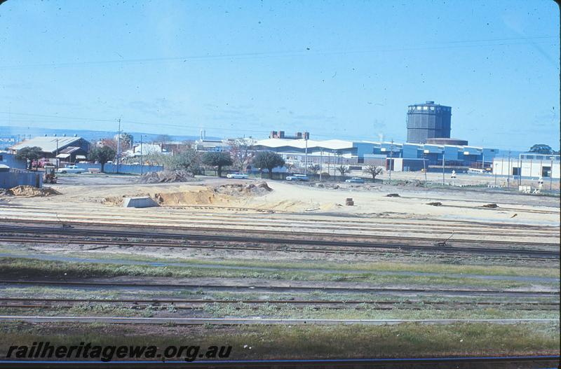 P12268
East Perth, new loco depot, site of turntable pit. ER line.
