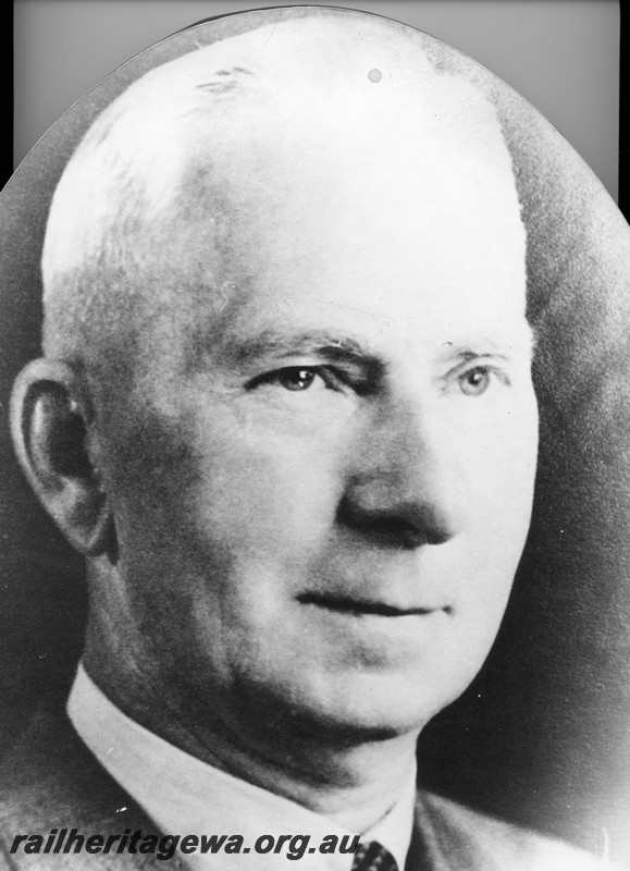 P13572
J. A. Ellis, Commissioner of Railways, 1934-49, official portrait
