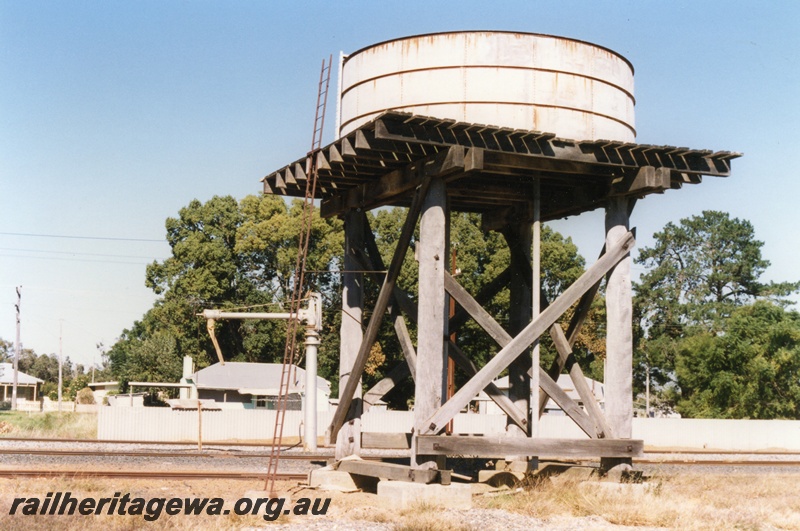 P15452
Water tower with circular tank, water column, Boyanup, PP line
