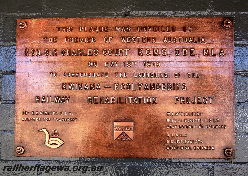 P15484
Plaque commemorating the launching of the 