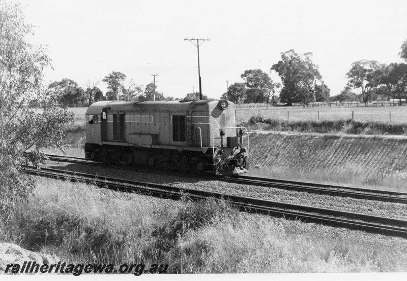 P15499
G class 51, light engine through Hazelmere at 2.47 pm, side and long hood end view
