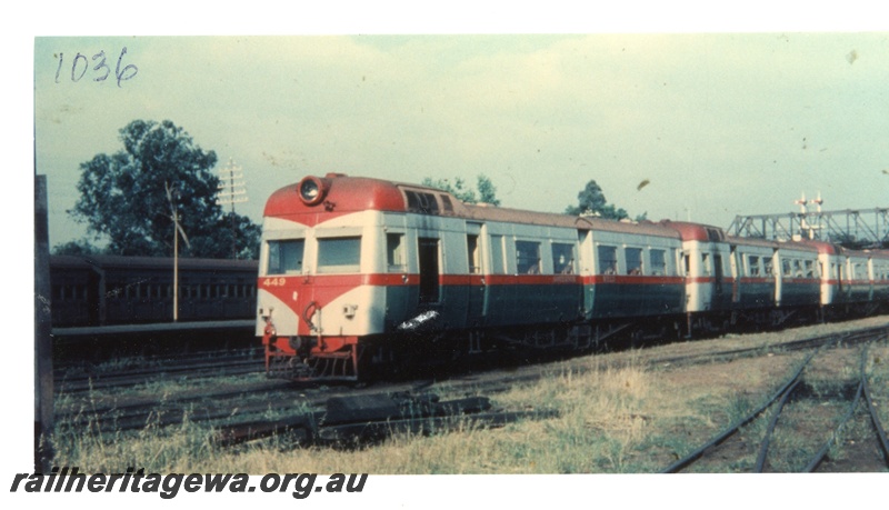 P16371
DMU railcar set including ADE class 449 