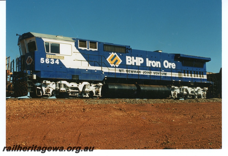 P18853
BHP Iron Ore (BHPIO) CM40-8M class 5634 