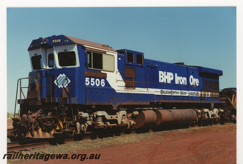 P18854
BHP Iron Ore(BHPIO) Goldsworthy J/V C36-7M class 5506 