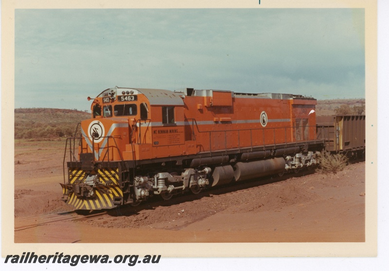 P18916
Mount Newman (MNM) C636 class 5463 at Newman 
