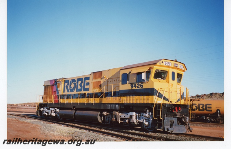 P19069
Robe River Iron Associates (RRIA) CE636R class 9426 at Cape Lambert.
