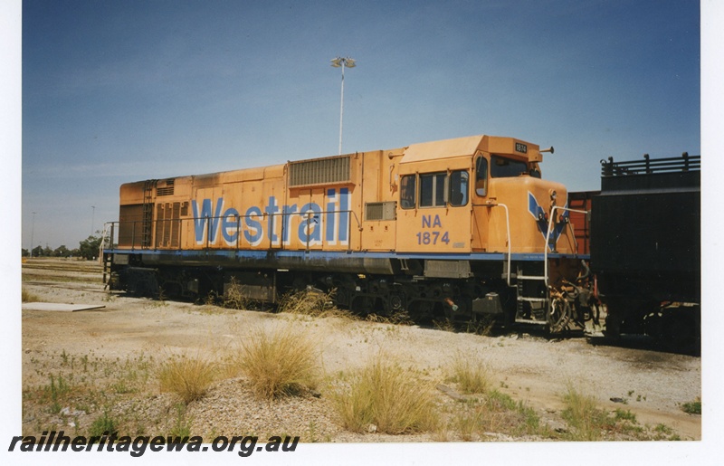 P19131
Westrail NA class 1874 withdrawn from service at Forrestfield.
