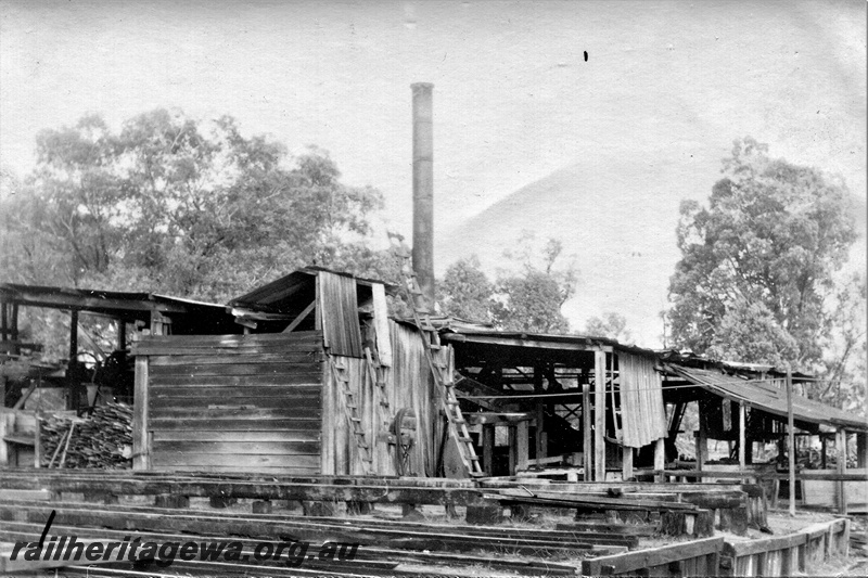 P19323
Timber mill, Buckingham Brothers, overall view
