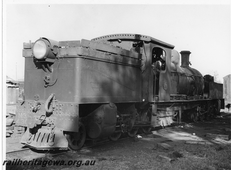 P20370
MS class 430 Garratt locomotive, rear three-quarter view. Note extra 