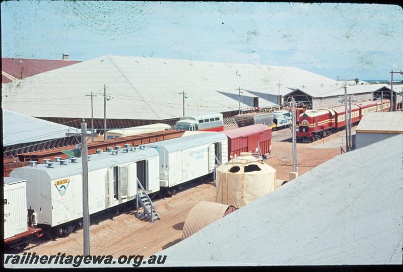 T00200
Geraldton Exhibition, overall view of displays
