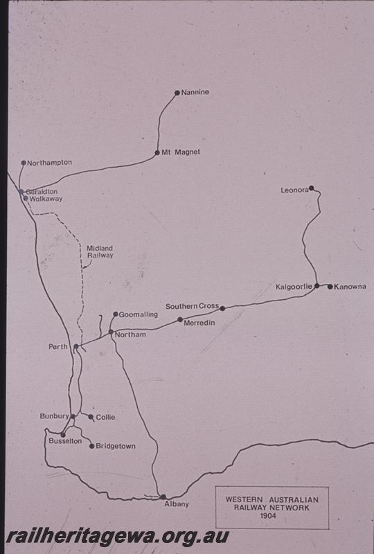 T01429
Map, WAGR network, 1904
